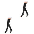 thumbnail image 3 of Baohd Bas de Compression Doux et Extensibles à Bout Ouvert - Noir TTG 2Ensemble, 3 of 6