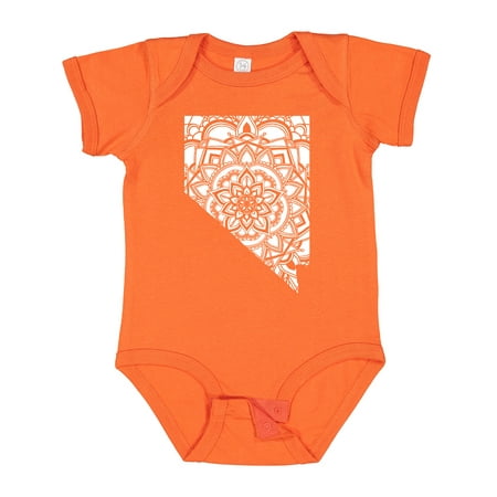 

Inktastic Nevada Silhouette Mandala Boys or Girls Baby Bodysuit