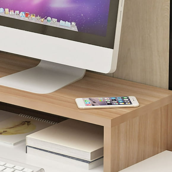 Monitor Stand Riser Monitor Stand Monitor Elevated Base Desktop Notebook Stand Monitor Stand Riser Ergonomic Computer Monitor Riser Stand Extra Storage Space Desktop Notebook