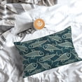 thumbnail image 5 of Sikiie Fish Style Pillow Covers, Throw Pillow Case Cushion Covers,Cushion for Bedroom,Couch,Home-20"x30", 5 of 6