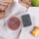 thumbnail image 2 of Bewildely Caja de salsa desechable de una sola pieza, a prueba de fugas, conveniente cada contenedor de compartimento, 10 Uds. Cocina y Comedor, 2 of 6