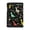 Christmas Dinosaur Candy Cane Art Theme, variant on 4th of July Trifold Clutch Coin Pouch, Lightweight Elastic Polyester Toddler Wallet for Outdoor Sports and Daily Use