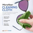 thumbnail image 4 of Sparkle Anti-Reflective Eco-Friendly Lens Cleaner & Repair Kit – (2) 4oz Glasses Cleaner Spray, (2) Microfiber Cloths & Keychain Screwdriver for Eyeglasses, Sunglasses, Lenses & Screens (5 Piece Set), 4 of 8