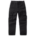 thumbnail image 2 of LEKWK Mens Pants Regular Fit Multi-Pocket Cargo Pants Durable Woven Fabric Work Pants Utility Safety Pants for Outdoor Activities Wear, 2 of 6