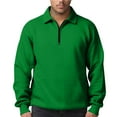 thumbnail image 4 of FrzhBrz Men's Quarter Zip Sweater Outdoor Mock Neck Long Sleeve Pullover Casual Lightweight Golf Shirts, 4 of 6