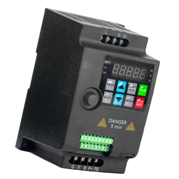 Inverter Single Phase AC220V Vector Inverter VFD Variable Frequency Converter For Stepless Motor Speed Control