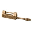 thumbnail image 1 of Dosaele Brinks Combination Lock Cute Locks for Lockers Vintage Hanging Padlock, 1 of 8