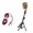 gold, variant on Retro Dynamic Vocal Microphone Multifunctional Mic With Wide Frequency Response For Musical Instrument