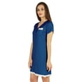 thumbnail image 4 of Inkmeso Solid Button Down Nightgown Sleepwear For Womens V- Neck Nightshirt Sleepdress, 4 of 7