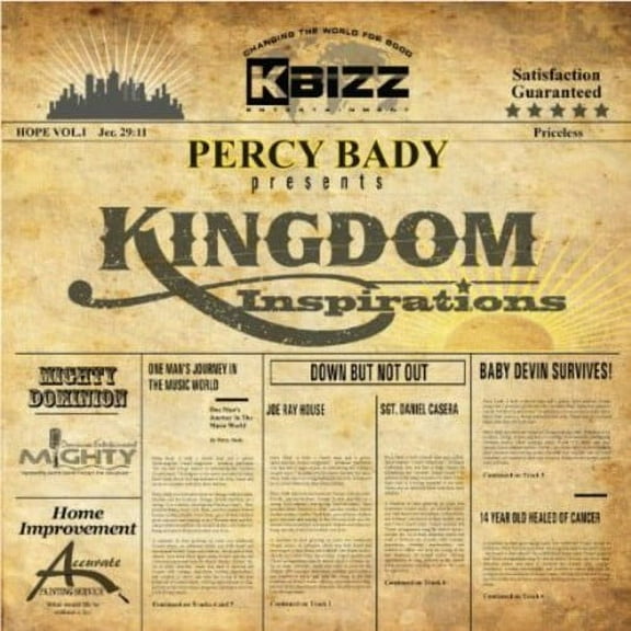Percy Bady - Kingdom Inspirations - CD