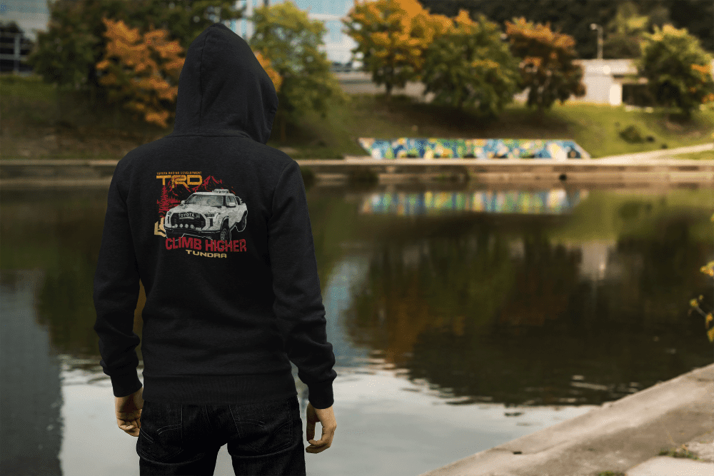 Toyota Tundra TRD Zip-Up Hoodie-Climb Higher