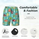 thumbnail image 3 of Fotbe Mushrooms Traje de Baño para Hombre – Shorts de Natación de Secado Rápido con Forro y Bolsillos-Medium, 3 of 6
