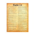 thumbnail image 1 of Scripture Walls Psalm 118 Chapter Gold Bible Canvas Christian Wall Art Ready to Hang Unframed, 1 of 7