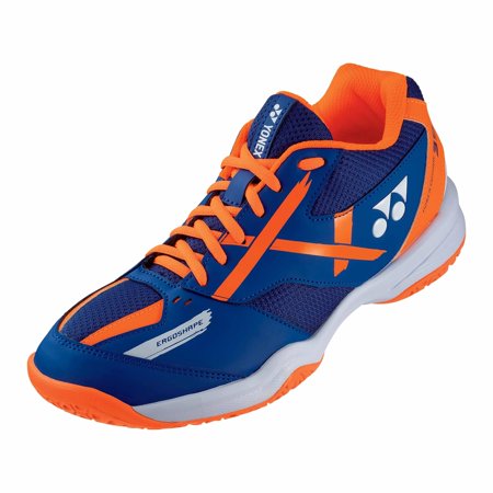 YONEX Power Cushion 39 Wide Badminton Shoes Blue/Orange us_Footwear_Size_System, Adult, Men, Numeric, Wide, Numeric_11_Point_5