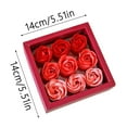 thumbnail image 3 of TIELUTT Floral Scented Bath Soap Rose Petals 9PCS Soap Winter Flowers Flowers under $14 Geraniums Flowers Hydrangea Flowers in Vase Wedding Decorations for Reception inside, 3 of 5