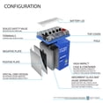 thumbnail image 2 of Battery Remplace MMG YTX14AHL-BS + Chargeur 12V 2Amp, 2 of 6