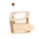 thumbnail image 4 of Árbol para gatos de madera, nido para gatos, accesorios transparentes para mascotas, hamaca para gatos, cama para mascotas. 45 x 57 cm, 4 of 9