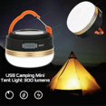 thumbnail image 4 of Lámpara de camping HUOGUO, recargable por USB, 300 lm, 3 W, 4 of 5