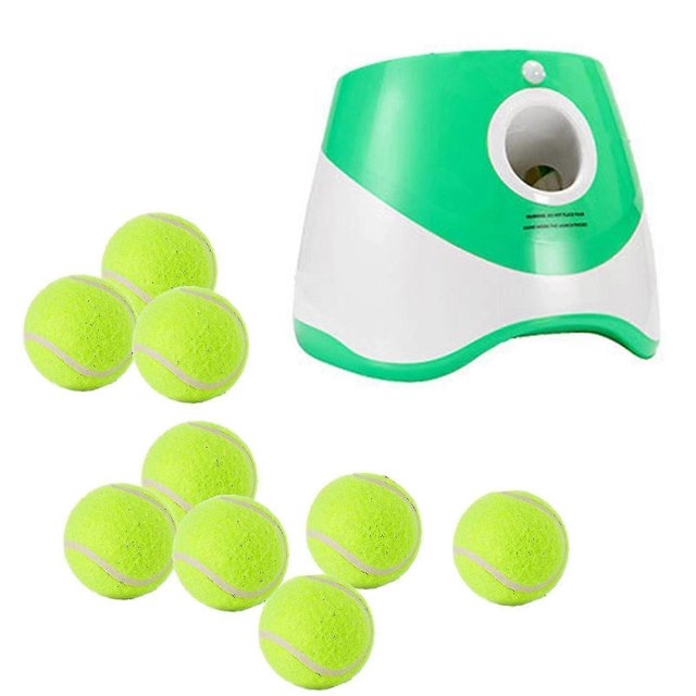 Dog Automatic Ball Launcher With 3/6/9 Balls Durable Ball Throwing Machine For Small Medium DogC5 s202412242230
