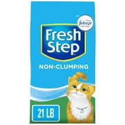 Fresh Step Non-Clumping Premium Cat Litter with Febreze Freshness, Scented - 21 lbs