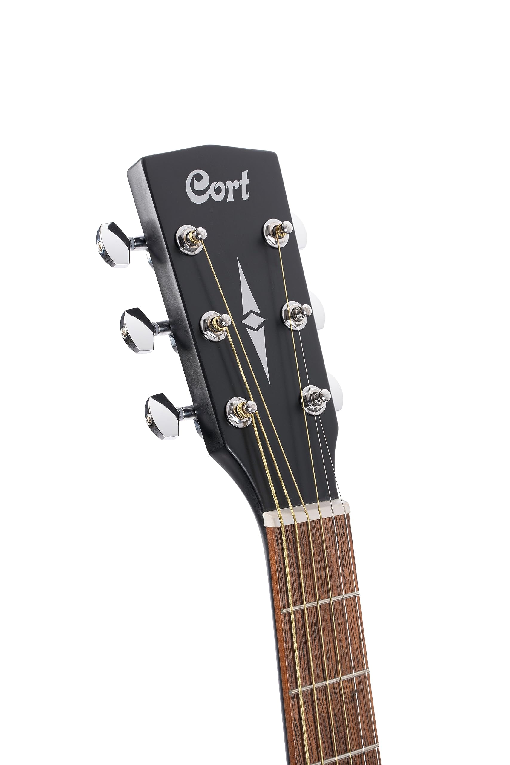 Cort AD810BKS Standard Series Dreadnought Acoustic Guitar - Black Satin