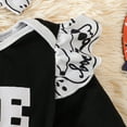thumbnail image 5 of Newborn Baby My First Halloween Romper Dress Outfits Long Sleeve Ghost Skirt Bodysuit with Cute Headband Set 0-24 Months, 5 of 8