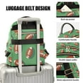 thumbnail image 3 of FORMRS Mini Backpack Purse for Women Travel Daypack Casual Shoulder Bag, American Footballs, 3 of 7