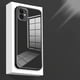 thumbnail image 2 of Soft Silicone Frame Phone Case For iPhone 15 14 13 12 Mini 11 Pro XS Max XR X SE 2022 2020 8 7 Plus Toughened Glass Back Cover, 2 of 4