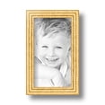 thumbnail image 2 of ArtToFrames 4x7 inch Bright Gold Picture Frame, Gold Wood Poster Frame (4753), 2 of 7