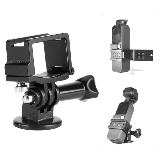 Base de montaje para soporte de bolsillo DJI OSMO, soporte para cámara, adaptador de pieza para GoPro