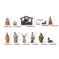 thumbnail image 3 of Ensemble de Crèche de Noël Ornement de Scène Boîte de Nativité Cadeau de Vacances Artisanat en Résine, 3 of 7