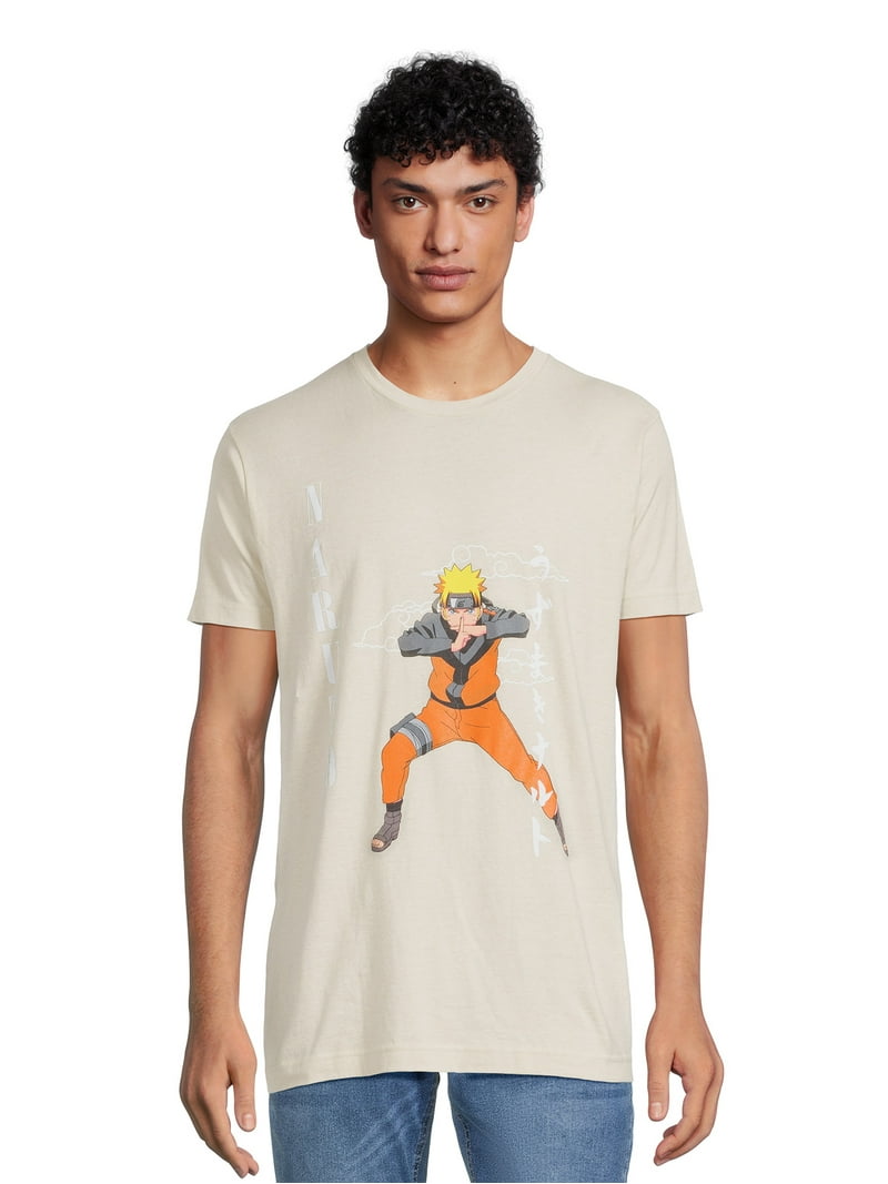 Naruto Shippuden Men's Graphic Tees 2-Pack S-3XL Anime T-Shirts