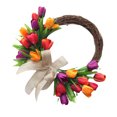 thumbnail image 1 of Yuarrent Guirnalda de puerta, Artificial, adorno de flores falsas, accesorios para el hogar, accesorios para festivales, suministros para Kits de decoración para fiestas, 1 of 6