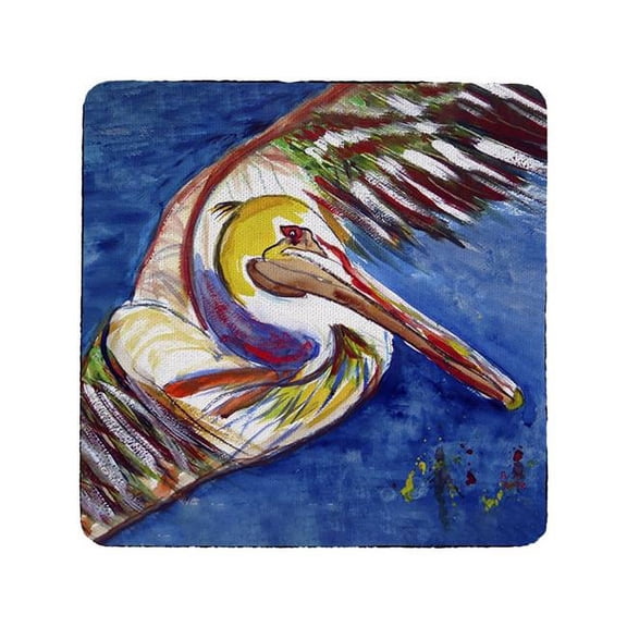 Betsy Drake CT413 Pelican Coaster - Set of 4