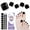 Hazy Dark Night, variant on DUKASOU Nail Strips-Semi Cured Gel Toenail Strips (32Pcs), Salon DIY Solid Color Toenail Stickers, Long Lasting Nail Art Stickers Kit for Adults, Hazy Dark Night