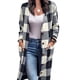 thumbnail image 3 of Long Sleeve Outwear, Plaid Outwear Elegant Single Breasted For Christmas Party For Women ANGGREK Otros, 3 of 5