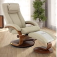 thumbnail image 2 of Progressive Furnitur Relax-R Cervical Pillow Top Grain Leather Beige, 2 of 2