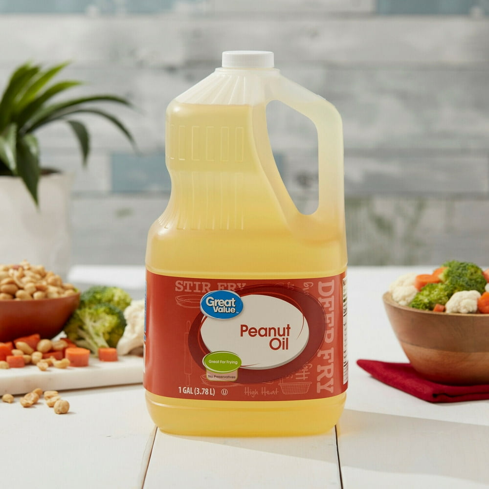 Peanut Oil, 1 gal Gallonsized bottle two packs