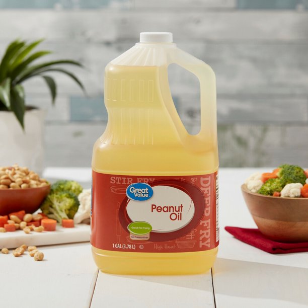 Peanut Oil, 1 gal Gallonsized bottle two packs