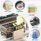 thumbnail image 4 of Soporte de esponja Wosthever organizador de fregadero de cocina gris, 4 of 6