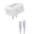 thumbnail image 1 of Turbo Cargador 40W Moreka CC22 doble puerto C Cable C 1M, 1 of 7