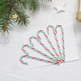 thumbnail image 4 of 6 bastones de caramelo para árbol de Navidad, decoración, regalo, colgante, adorno para colgar rojo verde, 4 of 9
