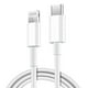 thumbnail image 1 of Cable iBox Lightning A Tipo-C, 2m, 27W, Mfi, Tpe, Blanco, 1 of 5