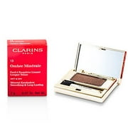 (Pack of 6) Clarins Ombre Minerale Smoothing & Long Lasting Mineral Eyeshadow - # 13 Dark Chocolate --2g/0.07oz by Clarins