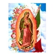 thumbnail image 3 of CafePress - Virgen De Guadalupe Mexican Flag Dark T Shirt - Men's Classic Graphic Cotton T-Shirt, 3 of 4