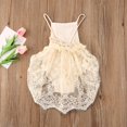 thumbnail image 1 of Bébés Enfants Bébé Romper Dentelle Florale Broderie Combinaison Combinaison Combinaison, 1 of 4