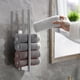 thumbnail image 4 of Bathroom Towel Rack No Drilling Double Adhesive Towel Rack Stainless Steel Two Arm Wall Mounted Towel Rack for Bathroom Kitchen,Silver, 4 of 5