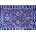 thumbnail image 1 of Ahgly Company Indoor Rectangle Persian Blue Traditional Area Rugs, 2' x 5', 1 of 4