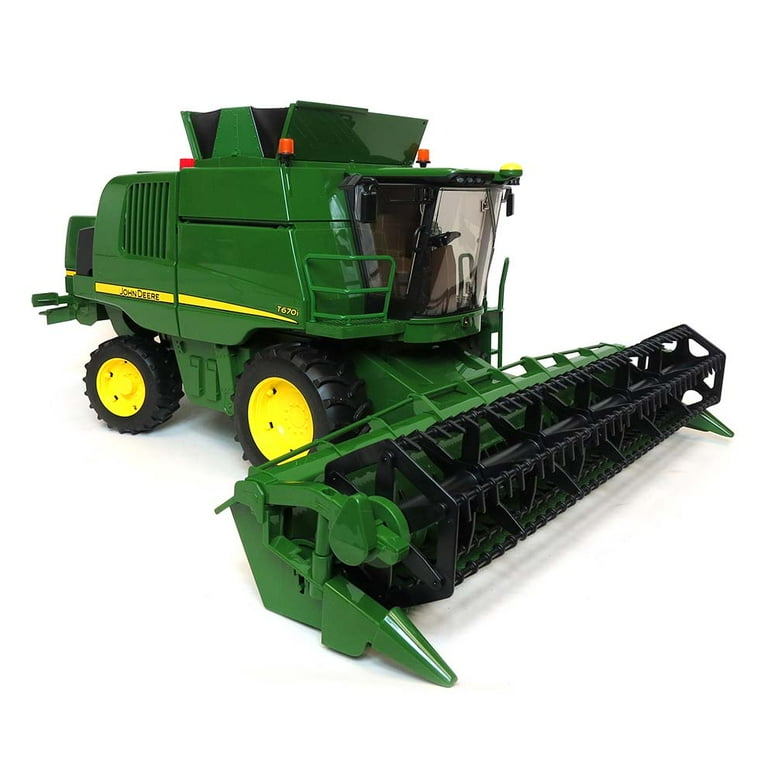 トイガン Farm Bruder Kids John Deere T670i Combine Harvester Toy Model