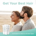 thumbnail image 3 of hair loss conditioner | all-natural dht blockers for thinning hair developed by dermatologists | experience healthier, fuller and thicker looking hair - shapiro md | 1-month hair conditioner supply, 3 of 5